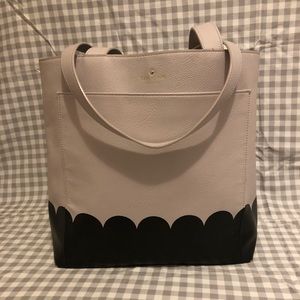 Katespade Scallop Print Tote